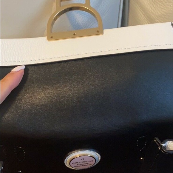 Coccinelle Arlette white leather bag - Picture 5 of 6